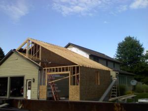 Addition-Webster-Garage-Framing