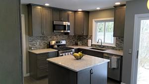 Kitchen-Remodeling-Webster-Shaker Door-Stain